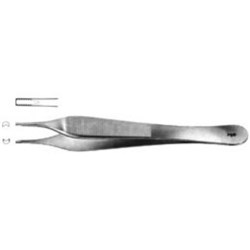 Tweezers Tissue Adson Brown 120mm ea