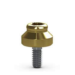 Locator Abutment Internal 5.7mm Platform 2.0mm Cuff Hgt