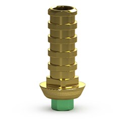 Easy Ti Temp Abutment 4.5mm Hexed Laser-Lok