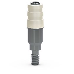 Two-Piece Custom 3.0mm Temporary Abutment 3mm Height