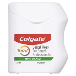 Colgate Total Mint Waxed Floss 137m