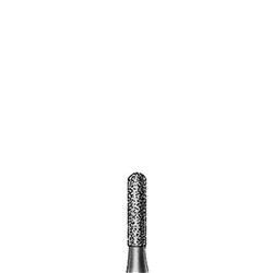 Diamond Bur FG #6838-012 Short Cylinder Round Coarse pkt 5