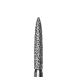 Diamond Bur FG #6863-012 Flame Long Coarse pkt 5