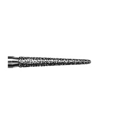 Diamond Bur FG #8850-018 Taper Round-End Long Fine pkt 5