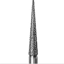 Diamond Bur FG #8859-014 Pointed Trimmer Long Fine pk 5