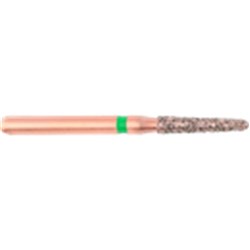 DIAO Diamond FG #KP6878K-016 Tapered Chamfer Torpedo pkt 5