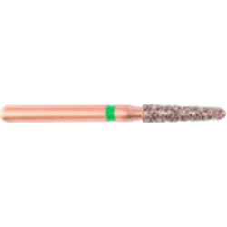 DIAO Diamond FG #KP6878K-018 Tapered Chamfer Torpedo pkt 5