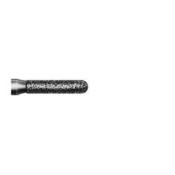 S-Dia Bur FG #S6880-012 Short Parallel Chmfr Rnd Coarse pkt5
