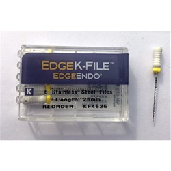 Edge K-File Size 45 21mm Pk 6