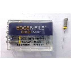 Edge K-File Size 8 21mm Pk 6