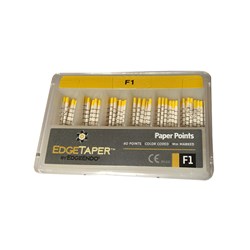 EdgeTaper Paper Point size F1 Pack of 60