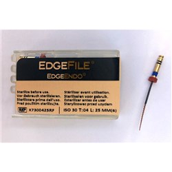 EdgeFile X7 taper .04 size 30 29mm Pk 6