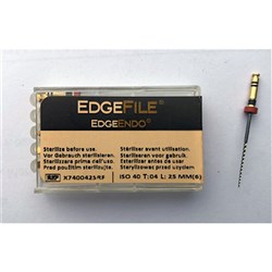 EdgeFile X7 taper .04 size 40 21mm Pk 6