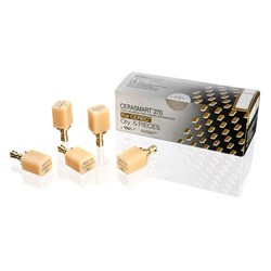 CERASMART 270 Size 12 Cerec High Translucent A2 Pack of 5