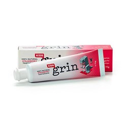 Grin 100% natural kids toothpaste Strawberry 70g