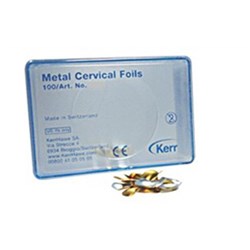 Metal Cervical Foils #719 pkt 100