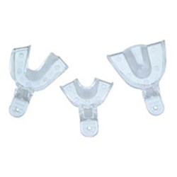 Clinicians Choice Universal Ant Clear ImpTray Solid pkt 6