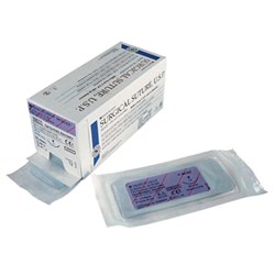 Henry Schein Absorb Violet Suture 1/2 TP19 3-0 45cm box12