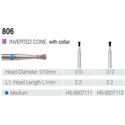 HENRY SCHEIN Maxima Diamond Bur FG 806012M Med-grit pkt 5