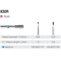 HENRY SCHEIN Maxima Diamond Bur FG 830010M Med-grit pkt 5