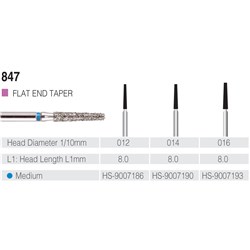 HENRY SCHEIN Maxima Diamond Bur FG 847014M Med-grit pkt 5