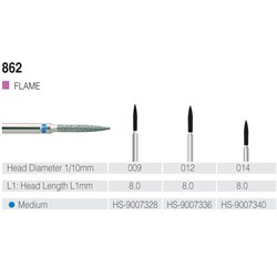 HENRY SCHEIN Maxima Diamond Bur FG 862009M Med-grit pkt 5