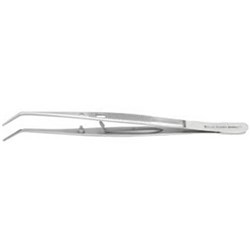 Henry Schein Tweezer Grooved Tips Self-Locking Standard ea