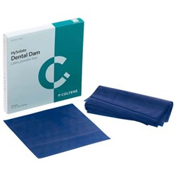 Hysolate Dental Dam Blue Ltx Heavy 152x152 36 sheets