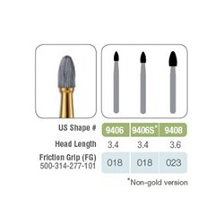 Jet Bur Fine Finishing Egg 9406 -5