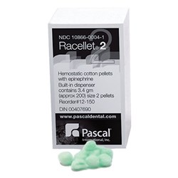 Pascal Racellet Hemostatic Cotton pellets #2 3.4g pkt 200