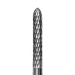 T-Carbide Bur HP #H283E Torpedo Staggered Toothing Pk5