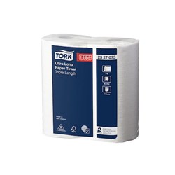 Tork Ultra Long Paper Towel Triple Length 2 Ply Pkt 2