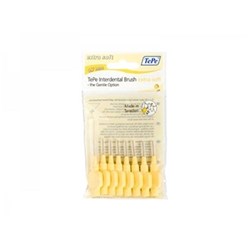 TePe Interdental Brush Pastel Yellow XSoft 0.7mm pkt 8