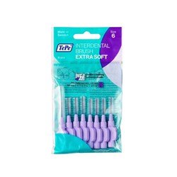 TePe Interdental Brush Pastel Purple XSoft 1.1mm pkt 8