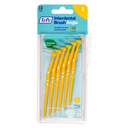 TePe Interdental Angle Brush Yellow 0.7mm pkt 6