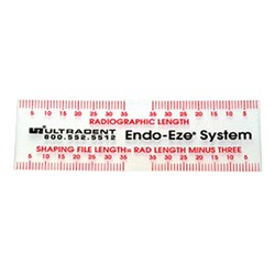 Endo-Eze Disposable Plastic Rulers Pkt25