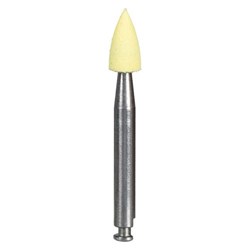 Jiffy Composite Polisher Point Yellow Medium-Grit Pkt 12