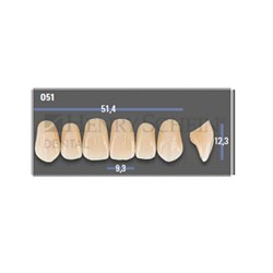 VITAPAN EXCELL Classical Upper Anterior Shade A35 Mould O51