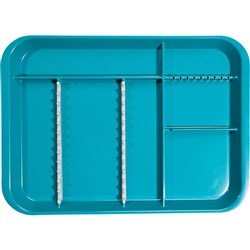 B-Lok Divided Tray Teal