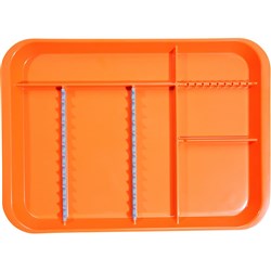 B-Lok Divided Tray Neon Orange