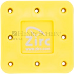 8 Hole Bur Block Neon Yellow