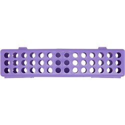 STERI CONTAINER Standard Neon Purple 20.64 x 5.08 x 3.81cm