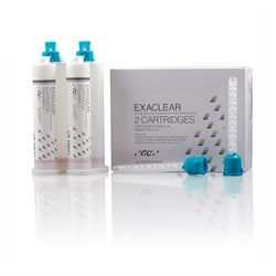 EXACLEAR Clear VPS 48ml x 2 Cart & 6 Mix Tips