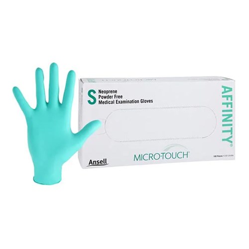 MICRO-TOUCH Affinity Neoprene Gloves S Box 100
