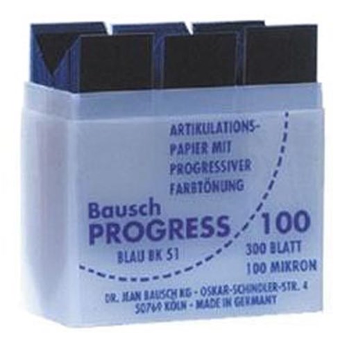 BAUSCH Progress Articulating Paper BK51 Blue 300 Strips