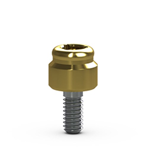 Locator Abutment Internal 4.5mm Platform 2mm Cuff Hgt