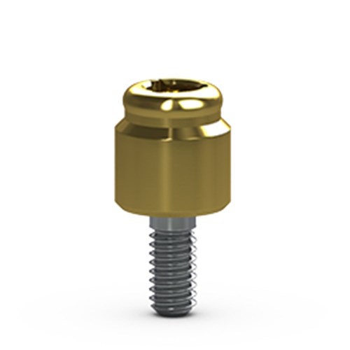 Locator Abutment Internal 4.5mm Platform 3mm Cuff Hgt