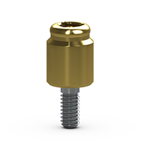 Locator Abutment Internal 4.5mm Platform 4mm Cuff Hgt