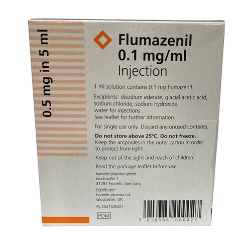 Flumazenil-Hameln Inj Amps 0.5mg/5ml 10x5ml