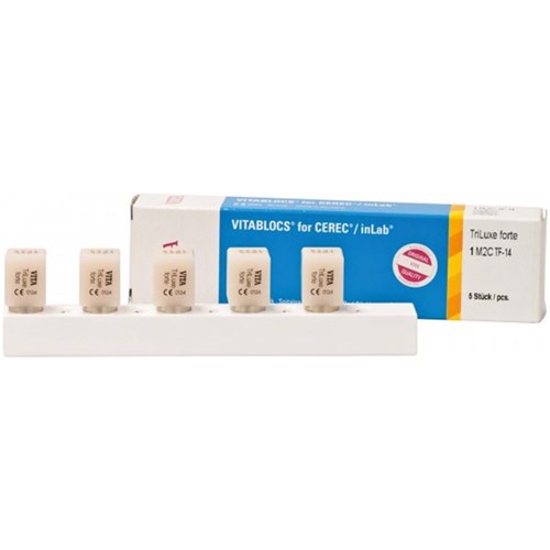 Triluxe Cerec Block Shade 1M2C Size I14 pkt 5